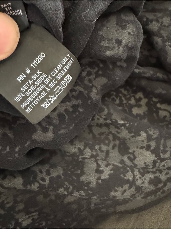 Derek Lam 100% Silk Chiffon Blouson Mini Dress - Size 0 - Picture 9 of 9